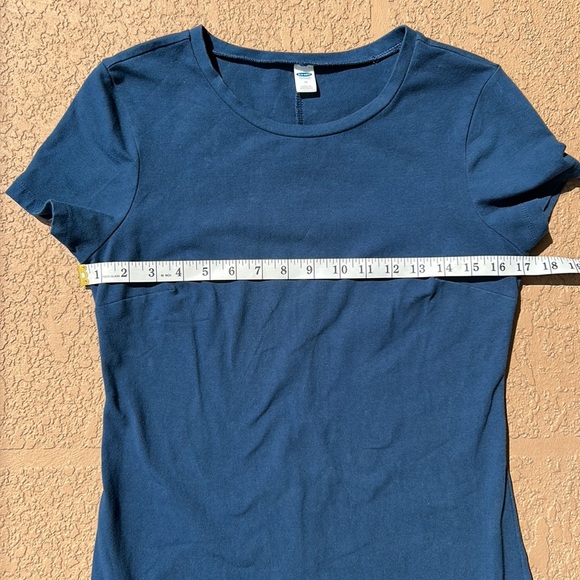 Old Navy Blue T-Shirt Dress Sz M - Picture 4 of 8